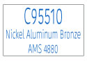 C95510 Nickel Aluminum Bronze AMS 4880 Information Page