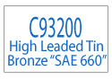 C93200 Bronze Alloy Information Page