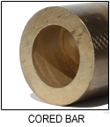 C90500 Tin Bronze Cored Bar