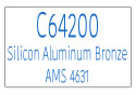 C64200 Silicon Aluminum Bronze