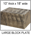 C95400 Aluminum Bronze Large Block Plate